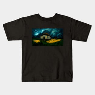 The Sky of Vincent Van Gogh (Day39) Kids T-Shirt